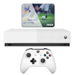 کنسول بازی مایکروسافت مدل Xbox One S ALL DIGITAL ظرفیت 1 ترابایت به همراه 20 عدد بازی