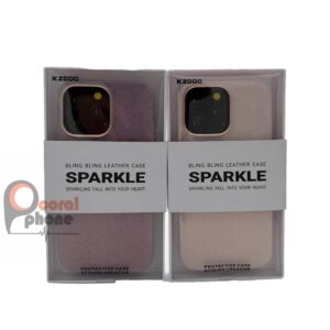 کاور Kzdoo مدل Sparkle مناسب برای گوشی موبایل اپل iphone 14 promax