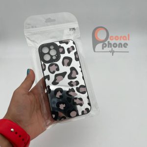 کاور  کیس تیفای طرح پلنگی مناسب برای گوشی موبایل اپل iphone 12 pro