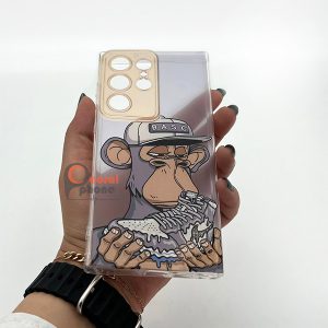 کاور طرح دار برند Fashion مدل Monkey مناسب برای گوشی سامسونگ S23 ultra