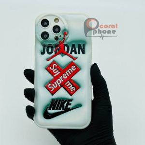کاور فانتزی طرح دار برند Fashion مدل Jordan مناسب برای گوشی موبایل اپل Iphone 13pro max
